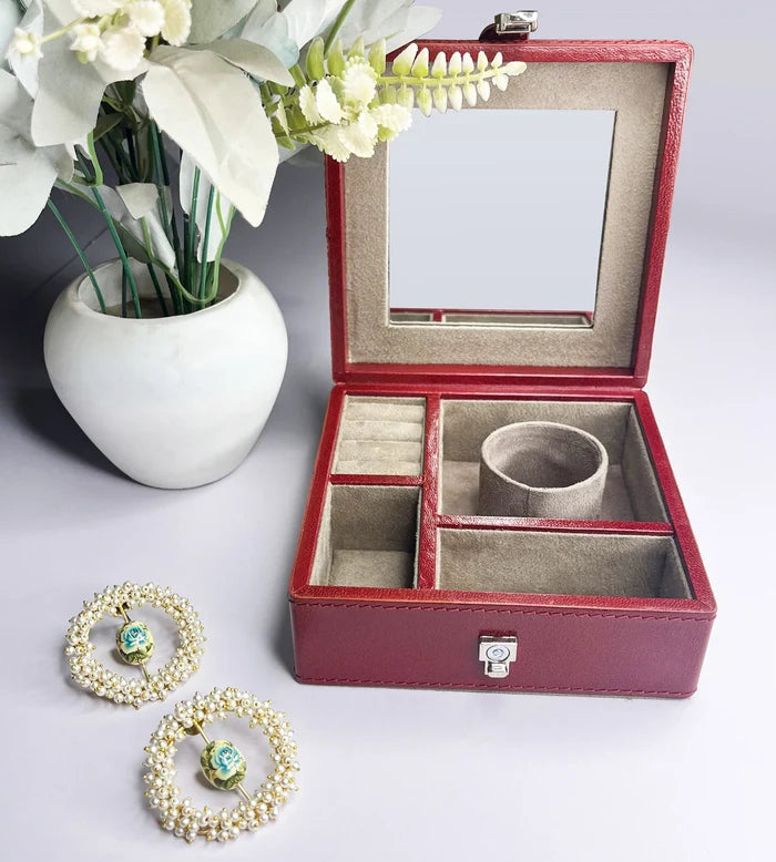 leather jewellery box