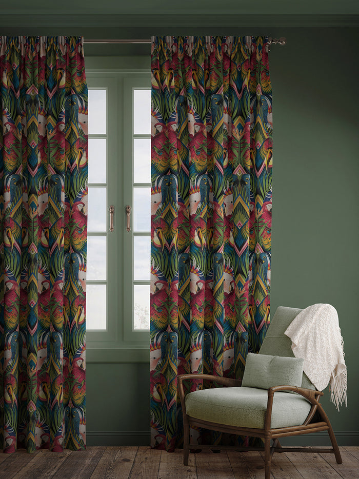 Divine Plumage 'Fiesta' Linen