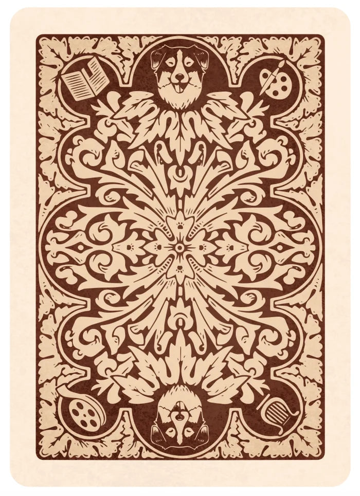 Dogs Playing Cards