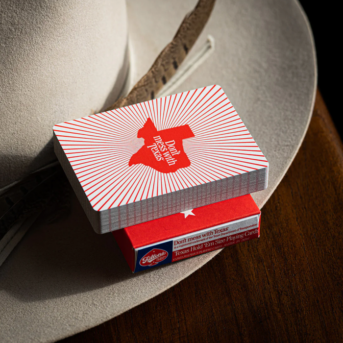 Don’t Mess With Texas Playing Cards