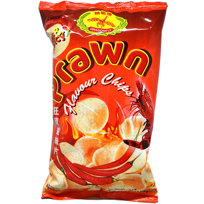 Dragonfly - Prawn Chips Hot Spicy Flavor, 120g