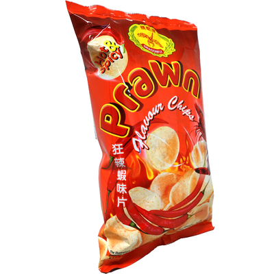 Dragonfly - Prawn Chips Hot Spicy Flavor, 120g