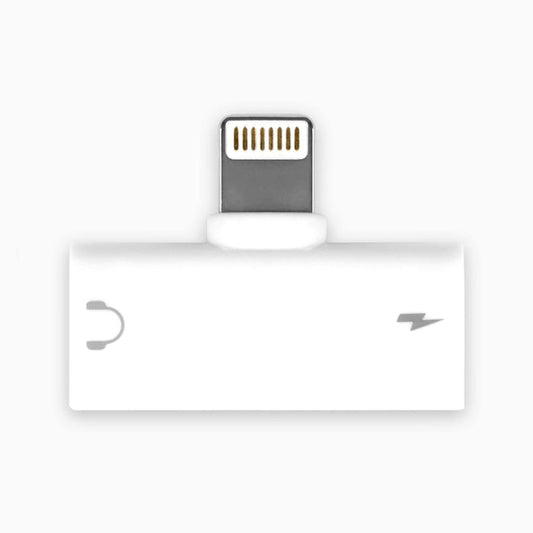 Aluratek Dual-Lightning Adapter for iPhone iPad Main