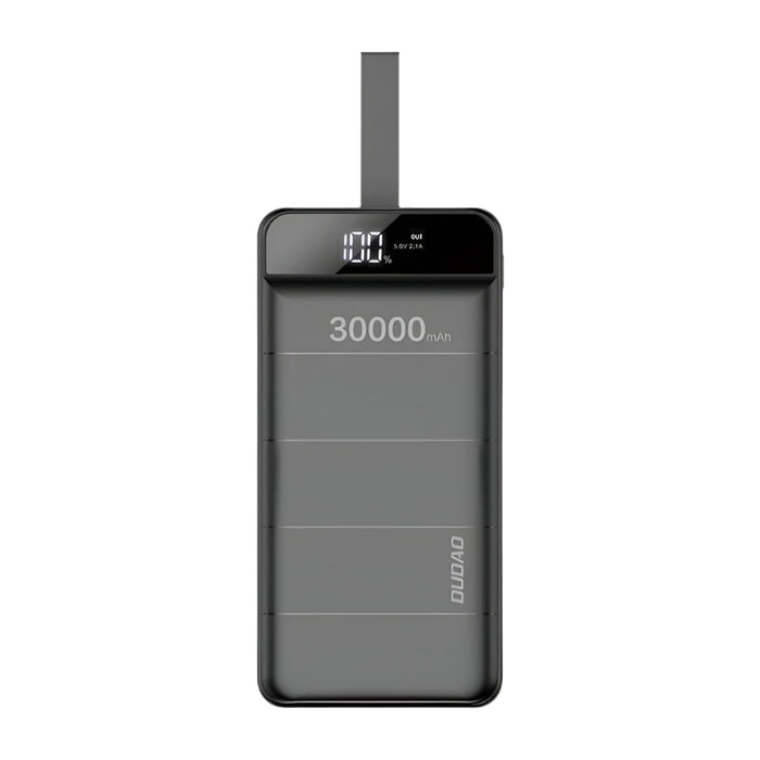 DUDAO Fast Power Bank 30000Mah, 22.5Watts, Grey