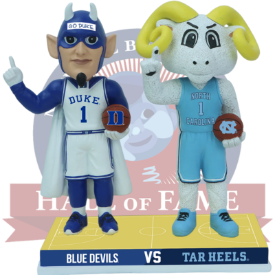 Duke vs. North Carolina Basketball Rivalry Bobblehead