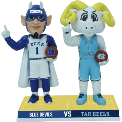 Duke vs. North Carolina Basketball Rivalry Bobblehead