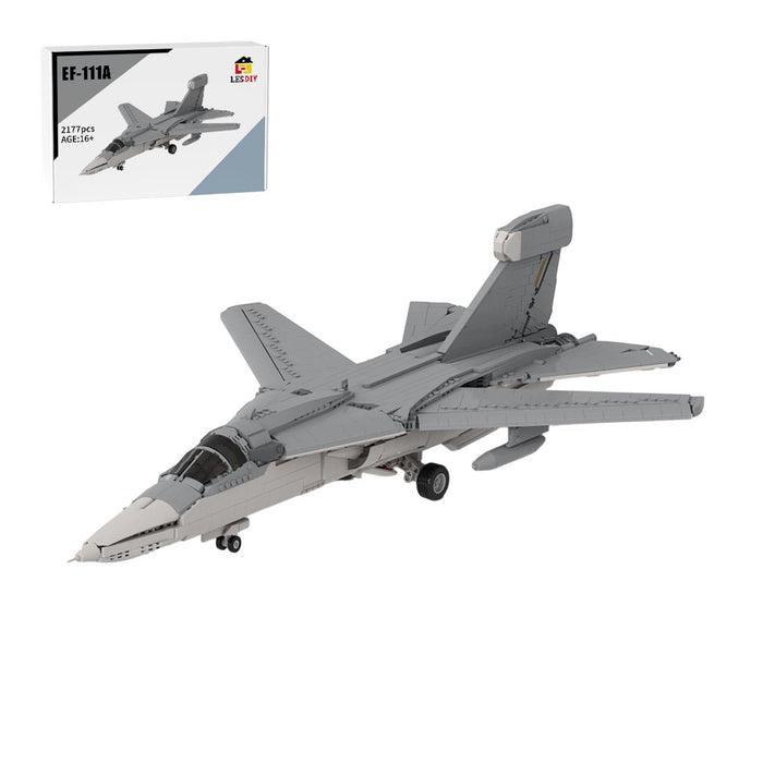 EF - 111A Warfare Aircraft Klemmbausteine - LesDiy - Klemmbausteine