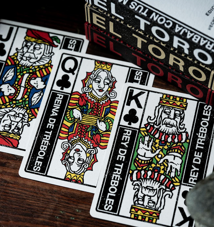 El Toro Playing Cards Playing Cards by Kings Wild Project