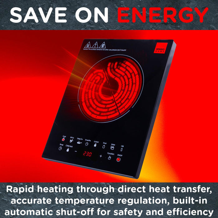 - Buy Now Electric Digital Induction Hob 8 Adjustable Temperature
