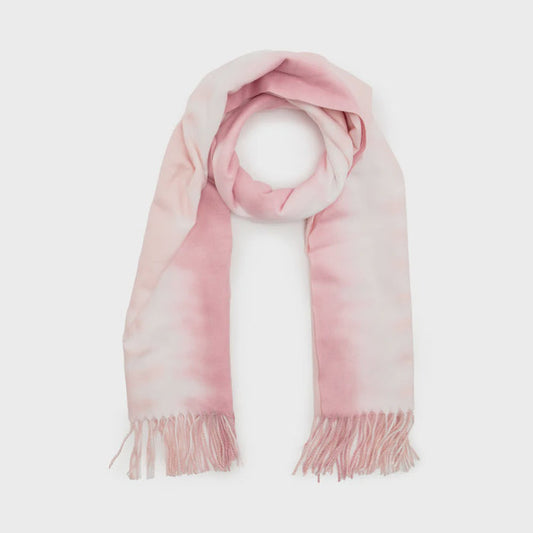 Elie Beaumont Summer Scarf - Pastel Pink Ombre