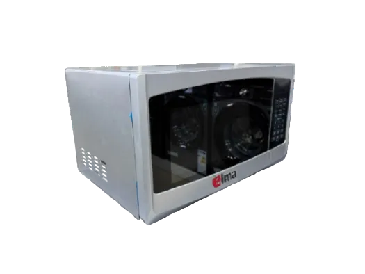Elma Microwave, 45Lit, 1100Watts, Stainless Steel (Silver)