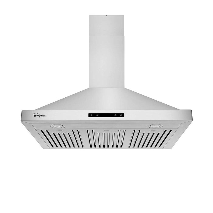 Empava 30 in. Wall Mount Range Hood in Stainless Steel (30RH03) main image.