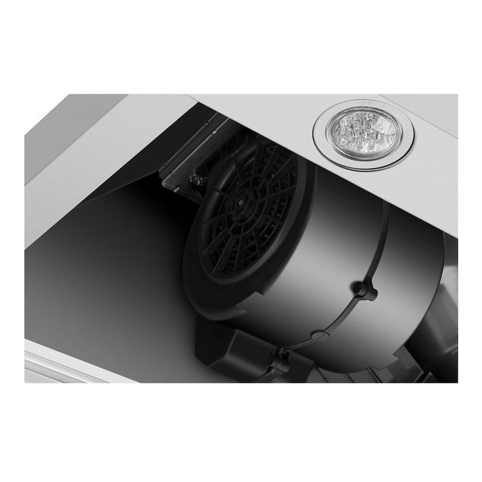 Empava 36 in. Ducted Wall Mount Range Hood in Stainless Steel (36RH04) motor.