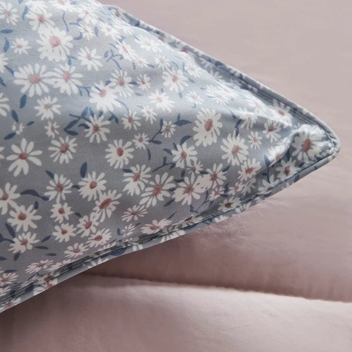 Ensemble de couettes Karaca Dexie single 135x200, 50x70 cm, rose