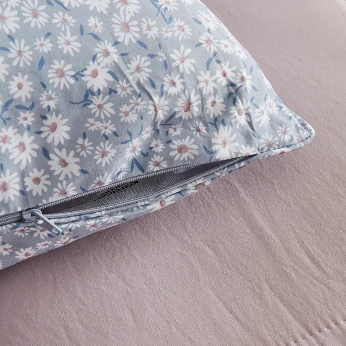 Ensemble de couettes Karaca Dexie single 135x200, 50x70 cm, rose