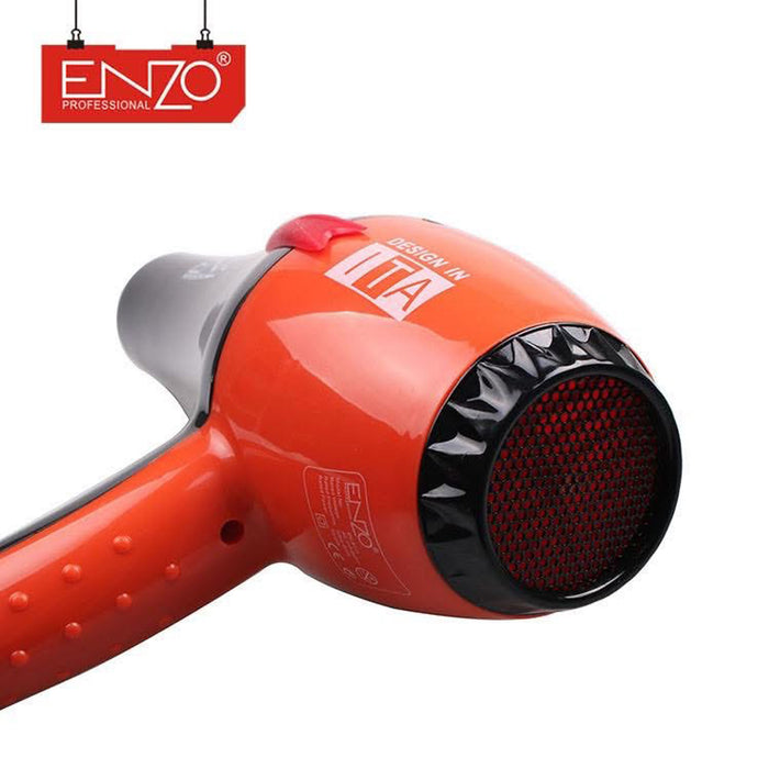 Enzo Pro Hair Dryer, 1800-2000Watts, Orange & Black