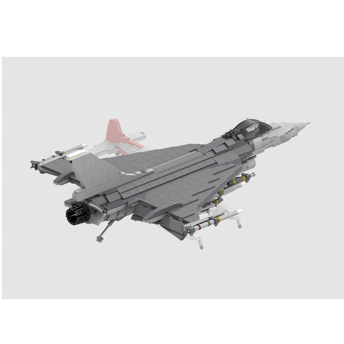 F - 16XL Aircraft MOC Klemmbausteine - LesDiy - Klemmbausteine