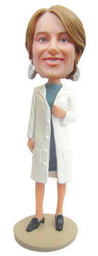 Female Doctor Bobblehead - National Bobblehead HOF Store