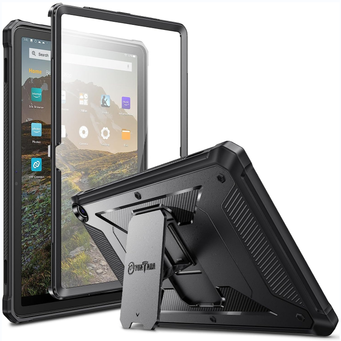 Fire Max 11 Tablet (13th Gen, 2023) Tuatara Kickstand Case with Screen Protector | Fintie