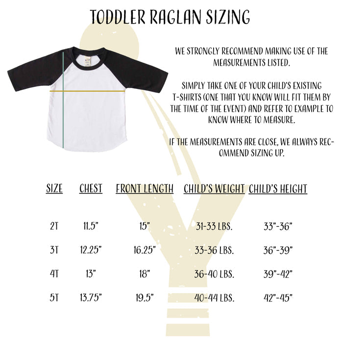 Five Baseball Raglan