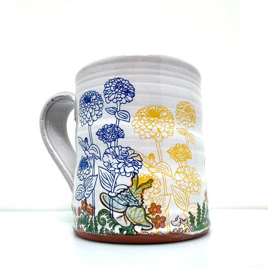 Floral mug