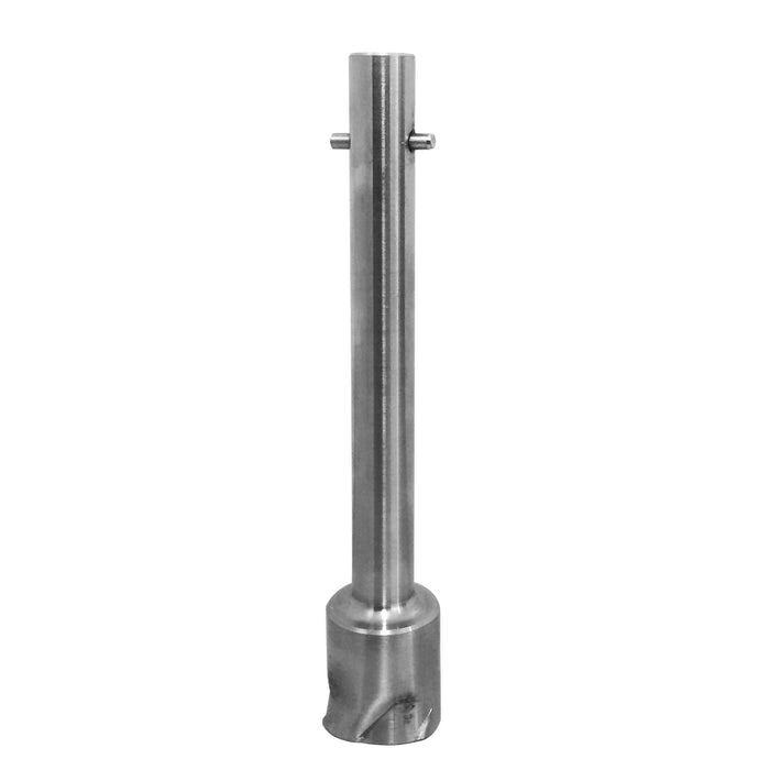 NutriMill flour sifter drive shaft for bowl without center column on a white background