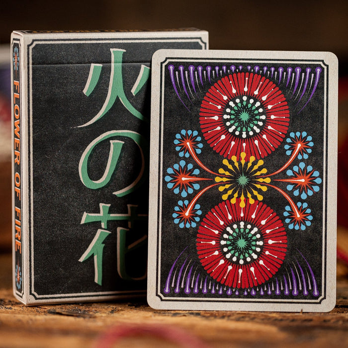 Flower of Fire Playing Cards by Kings Wild Project Playing Cards by Kings Wild Project
