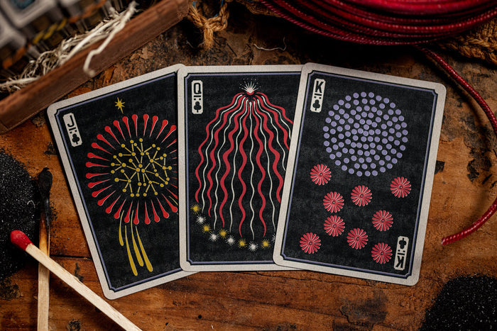 Flower of Fire Playing Cards by Kings Wild Project Playing Cards by Kings Wild Project