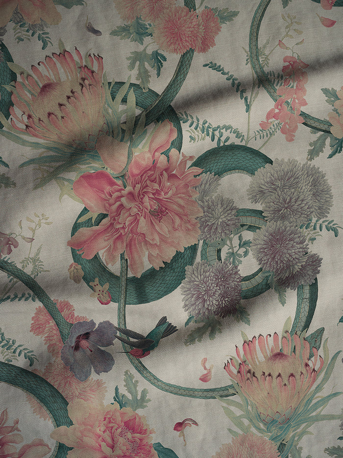 Forbidden Bloom 'Bone White' Linen