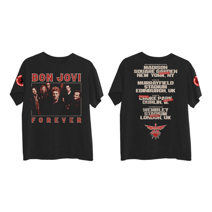 Forever 2026 Band Photo Tour Black T-Shirt