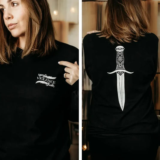 Fourth Wing Inspired: Tyrrish Long Sleeve Tee Long Sleeve Shirt