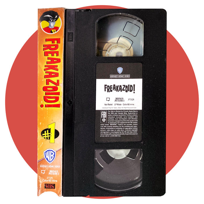 FREAKAZOID VHS