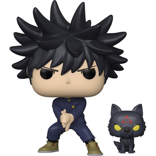 Funko POP! Animation: Jujutsu Kaisen - Megumi Fushiguro with Divine Dog Vinyl Figure - Kryptonite Character Store