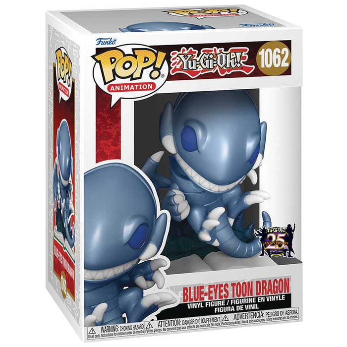 Funko POP! Animation: Yu-Gi-Oh - Blue-Eyes Toon Dragon Vinyl Figure