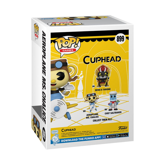 Funko POP! Cuphead Games Aeroplane Ms. Chalice Vinyl Figure