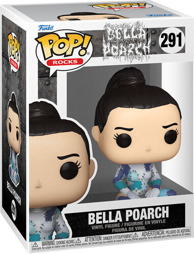 Funko POP! Rocks: Bella Poarch- BAB (PTCHWRK) Vinyl Figure