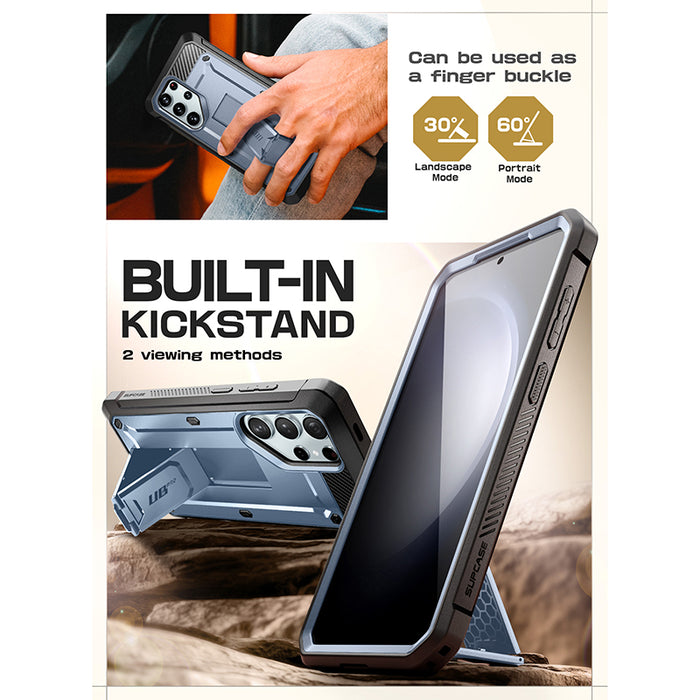 Galaxy S24 Ultra Unicorn Beetle PRO Rugged Case-Metallic Blue