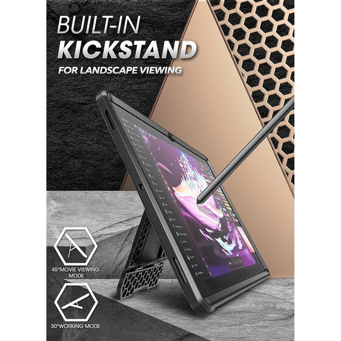 Galaxy Tab S9 Ultra (2023) Unicorn Beetle PRO Rugged Case-Black