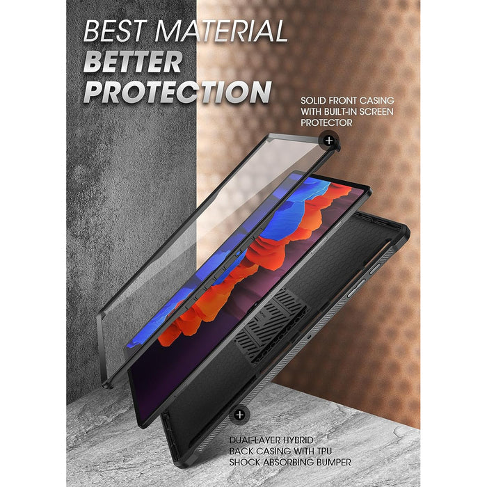 Galaxy Tab S9 Ultra (2023) Unicorn Beetle PRO Rugged Case-Black