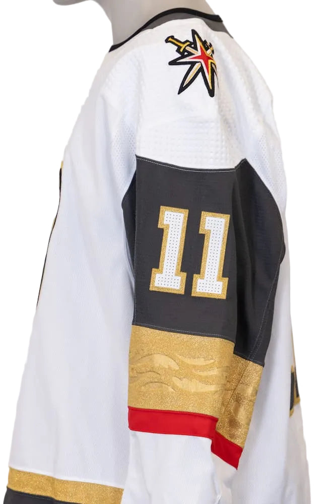 Game-Issued: #11 Ivan Morozov White Circa Set Jersey 2022/23 Season-14955 - Vegas Team Store