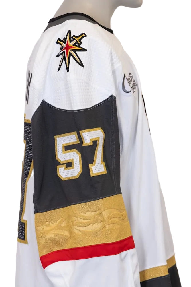 Game-Issued: #57 Mason Primeau White Circa Set Jersey 2022/23 Season-14961 - Vegas Team Store