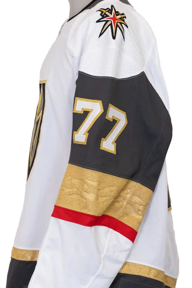 Game-Issued: #77 Maxim Marushev White Circa Set Jersey 2022/23 Season-14982 - Vegas Team Store