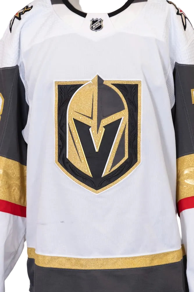 Game-Issued: #78 Justin Ducharme White Set 1 Jersey 2019/20 Season-4820 - Vegas Team Store