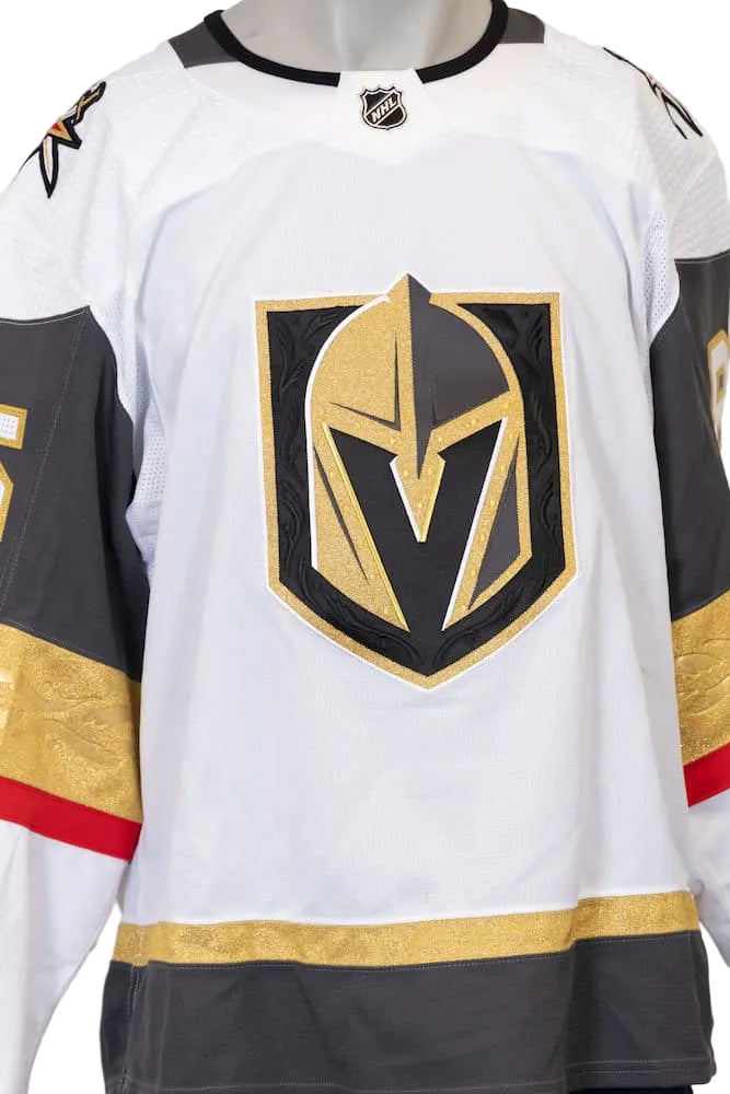 Game-Issued: #85 Connor Corcoran White Set 1 Jersey 2019/20 Season-4823 - Vegas Team Store