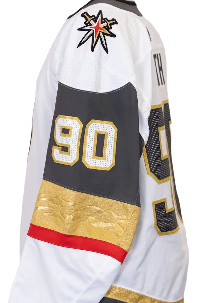 Game-Issued: #90 Zak Smith White Set 1 Jersey 2019/20 Season-4824 - Vegas Team Store