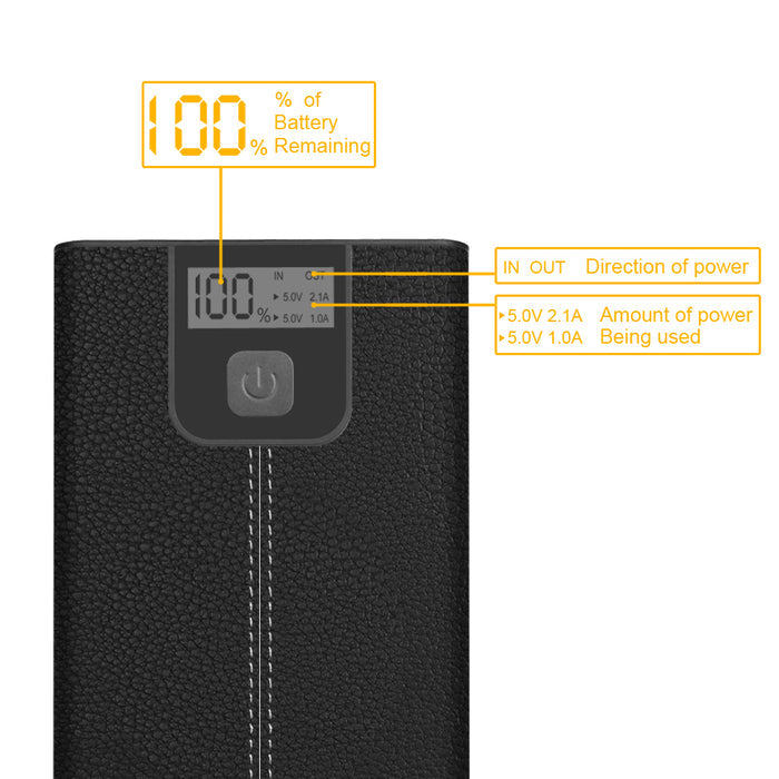 GIGAPOWER 12000mAh Portable Charging Power Bank