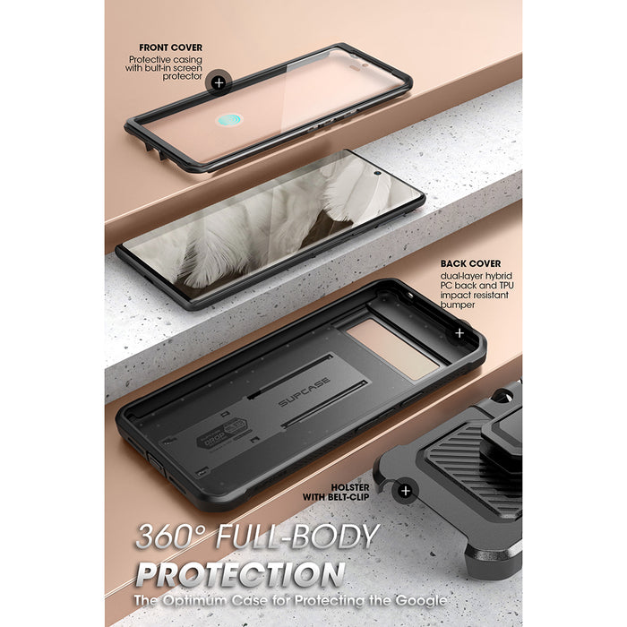 Google Pixel 8 Unicorn Beetle PRO Rugged Phone Case-Black