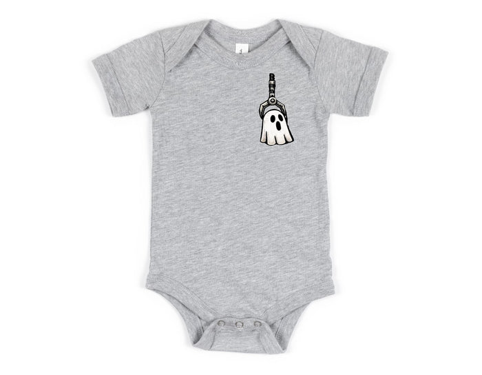 6-12M Bodysuit / Gray