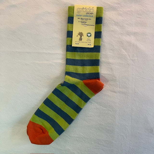 Grödo Socken Baumwolle - Ringel/Bunt
