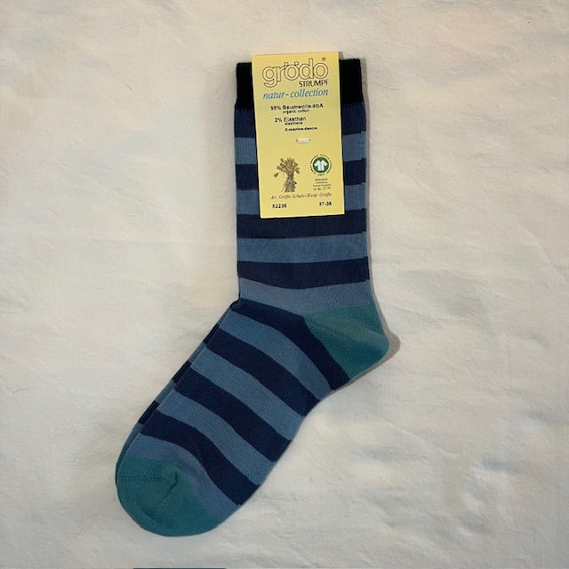Grödo Socken Baumwolle - Ringel/Bunt
